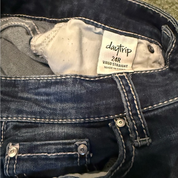 Daytrip Dark Blue Straight Jeans - Picture 4 of 4